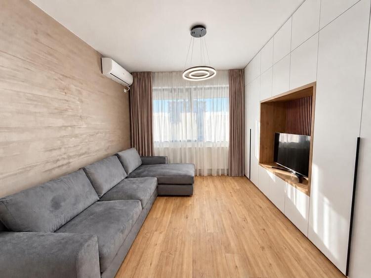 Apartament cu 2 camere semidecomandat, mobilat în Brâncoveanu
