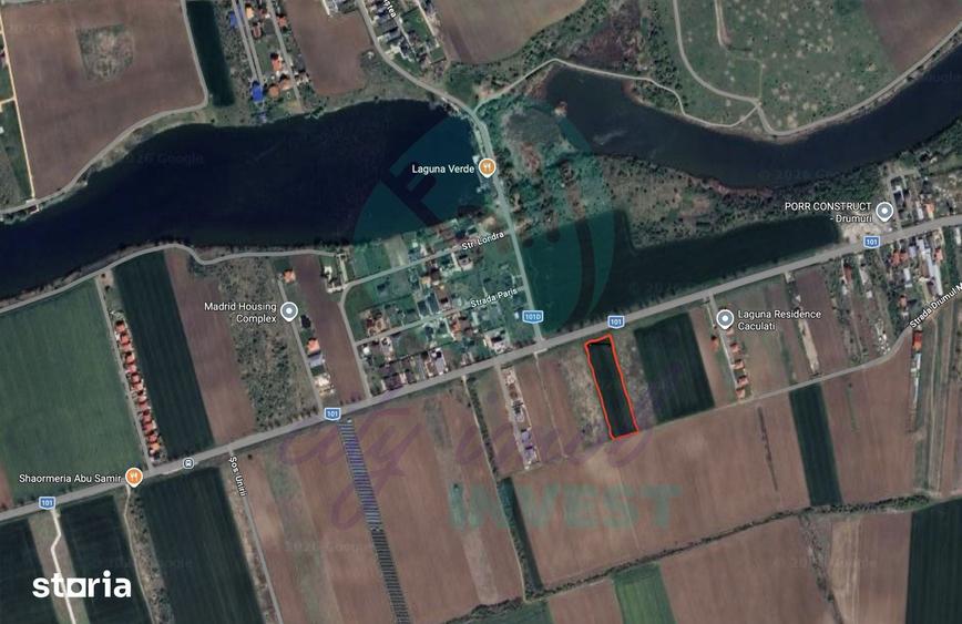 Teren de 6439 mp, în Moara Vlăsiei