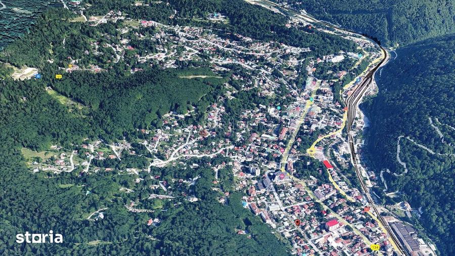 Teren de 1700 mp, în Sinaia