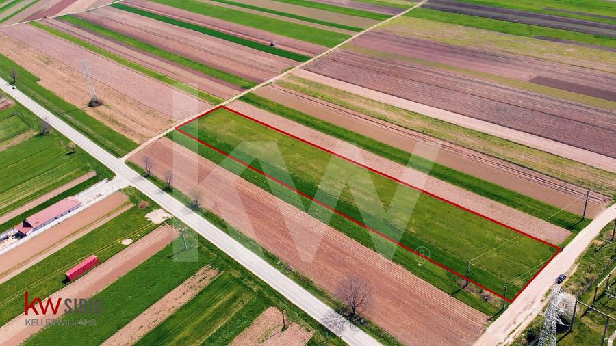 Teren Construcții intravilan de 2491 mp, în Orlat