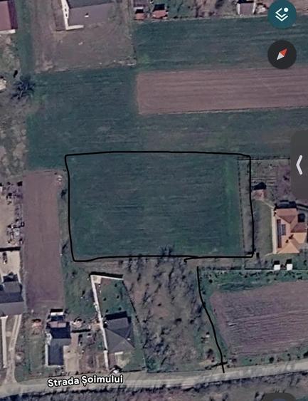 Teren de 4000 mp, în Exterior Vest