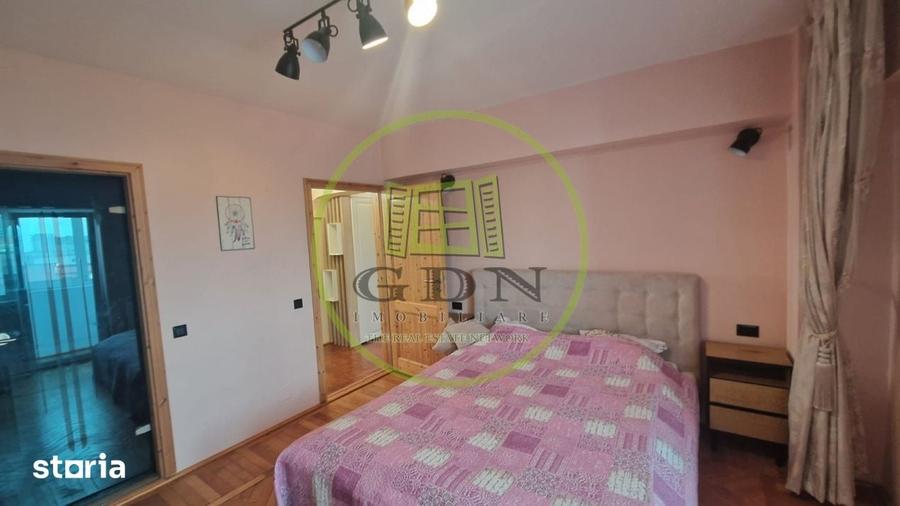 Apartament cu 3 camere decomandat, mobilat în Nord