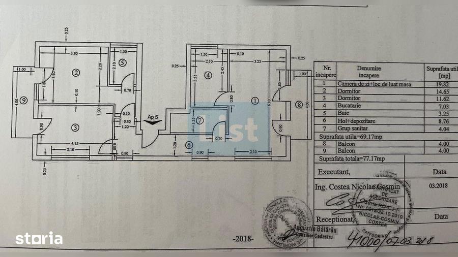 Comision 0! Inchiriere apartament cu 3 camere si parcare in Borhanci - 6