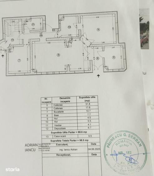 Casă cu 4 camere cu Teren 243 Mp în Parcul Carol