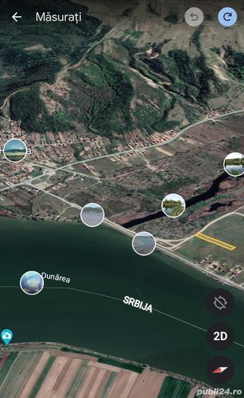 Teren de 5000 mp, în Ostrovu Corbului