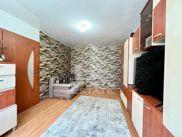 Apartament cu 2 camere nedecomandat în Dacia