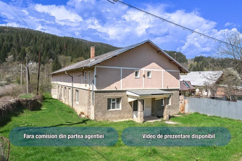 Casă individuală cu 3 camere cu Canalizare în Moinești