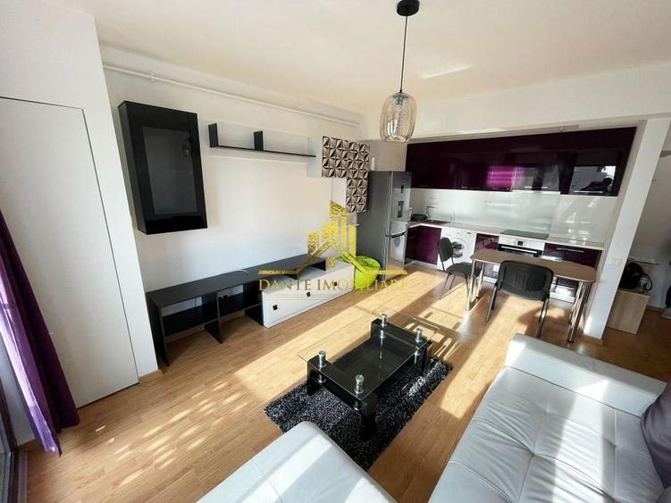 Apartament cu 2 camere semidecomandat, mobilat în Europa