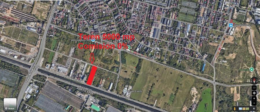 Teren Construcții intravilan de 5000 mp, în Splaiul Unirii