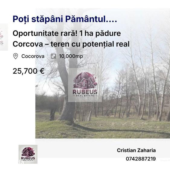 Teren de 10000 mp, în Central