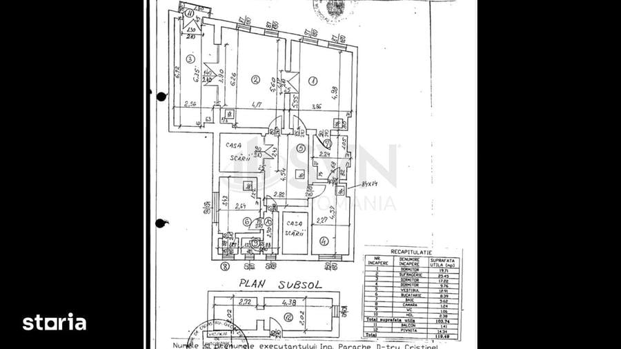 Apartament cu 4 camere în Romană
