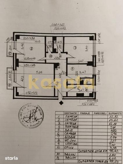 Apartament cu 3 camere decomandat, mobilat în Decebal