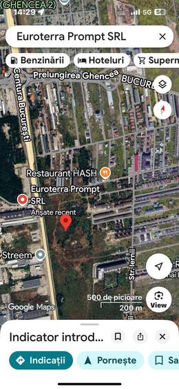 Teren de 775 mp, în Central