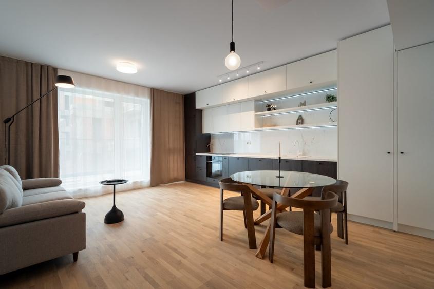 Apartament cu 2 camere, mobilat în Pipera