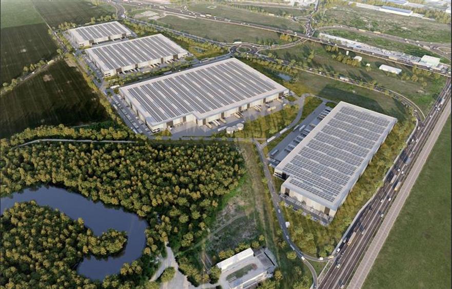 Spațiu industrial, de 4,000 mp, în Ștefăneștii de Jos