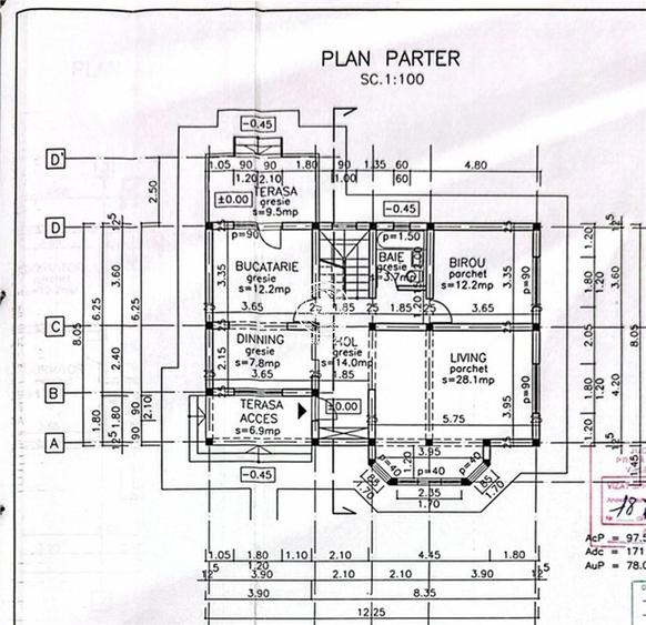 Casă cu 6 camere cu Teren 500 Mp în Rediu