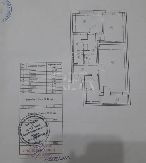 3 Camere Etaj 1/4 Cartierul Brâncuși - 10