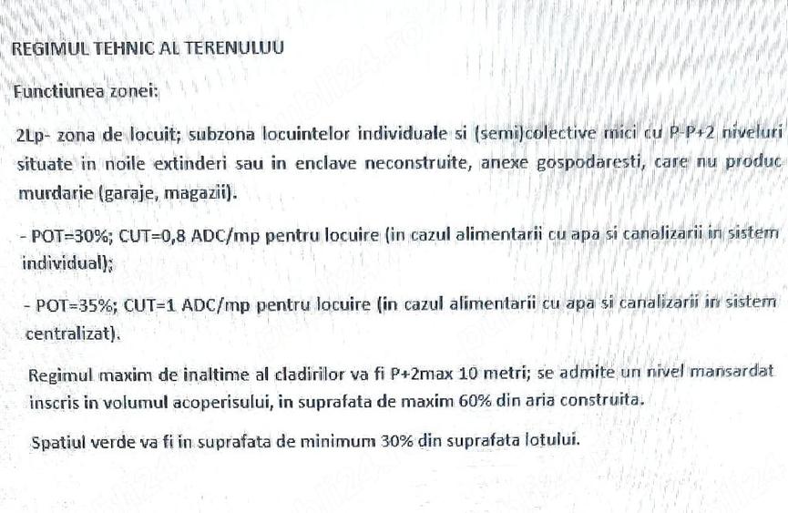 Teren de 1034 mp, în Dumitrana
