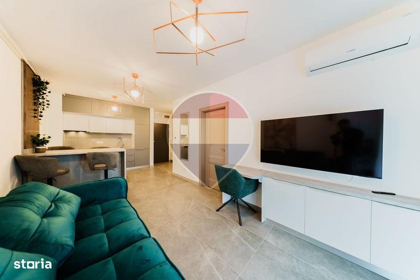 Apartament cu 2 camere, mobilat în UTA