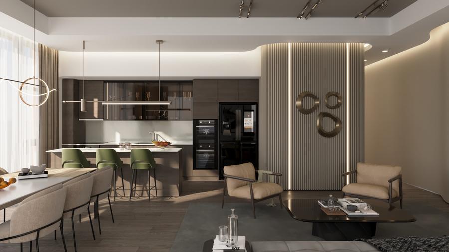 Penthouse cu 4 camere în Theodor Pallady