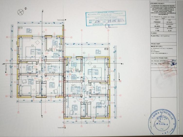 Teren Construcții intravilan de 650 mp, în Chinteni