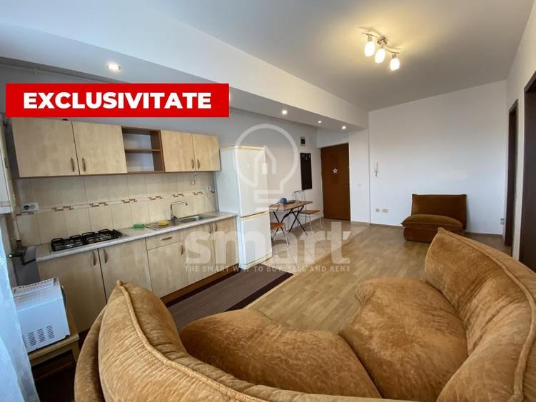 Apartament cu 2 camere semidecomandat, mobilat în Calea Turzii