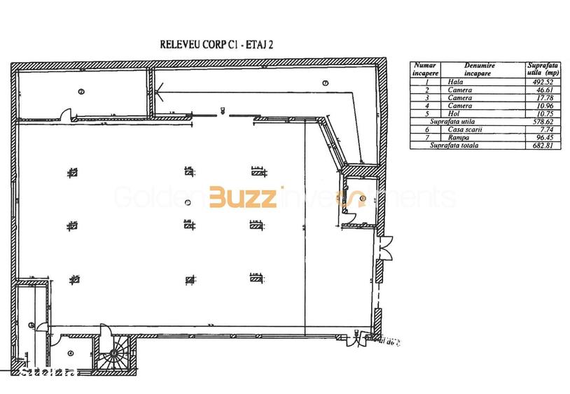 Spațiu comercial, de 3,347 mp, în Grivița