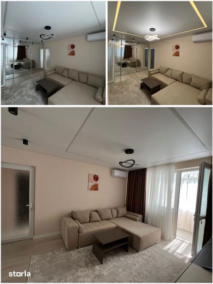 Apartament cu 3 camere semidecomandat în Micro 17