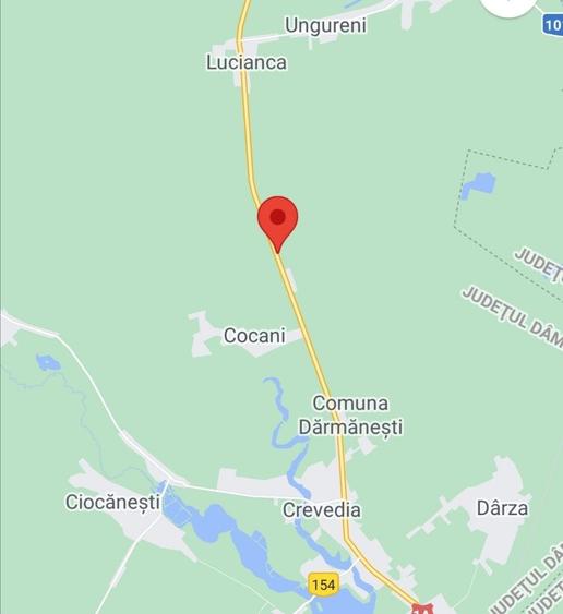 Teren Construcții intravilan de 80975 mp, în Crevedia