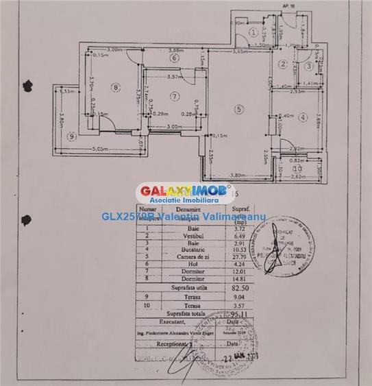 Apartament cu 3 camere decomandat, mobilat în Cernica