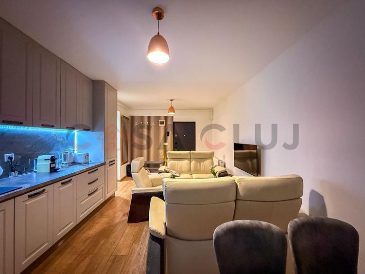 Apartament cu 2 camere decomandat, mobilat în Dâmbul Rotund