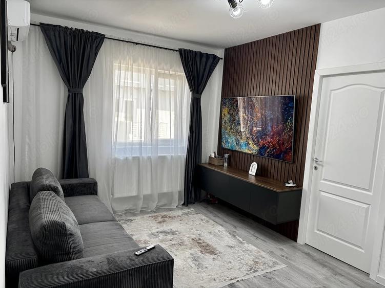 Apartament cu 2 camere semidecomandat, mobilat în Lunca Cetățuii