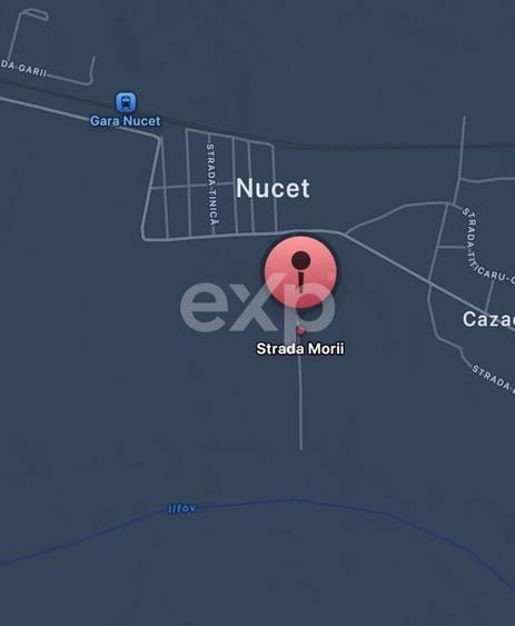 Teren de 2500 mp, în Nucet