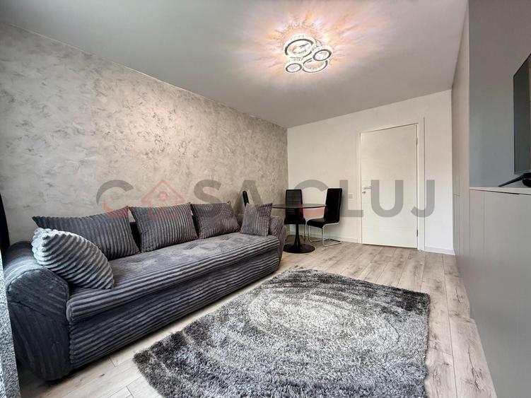 Apartament cu 2 camere decomandat, mobilat în Plopilor