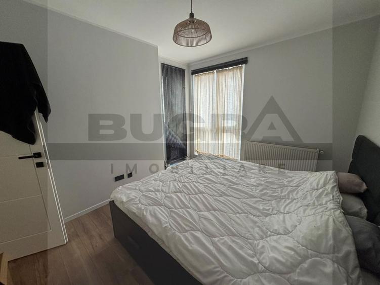 Apartament cu 2 camere semidecomandat, mobilat în Florești