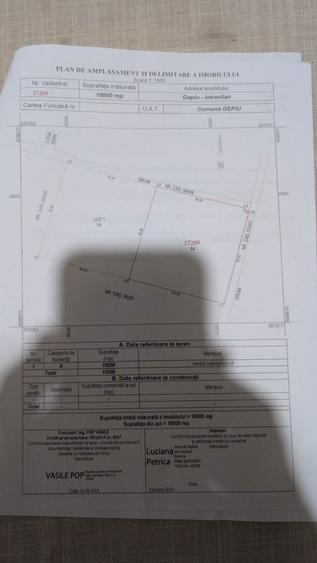 Teren intravilan 1 ha pe dn 79 la 15 km De oradea - 1