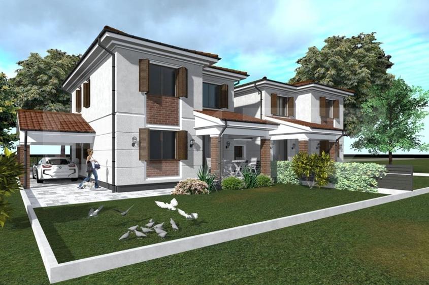 Duplex cu 5 camere cu Canalizare în Dumbrăvița