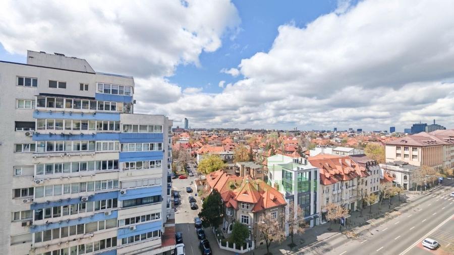 Apartament cu 2 camere decomandat, mobilat în Dorobanți