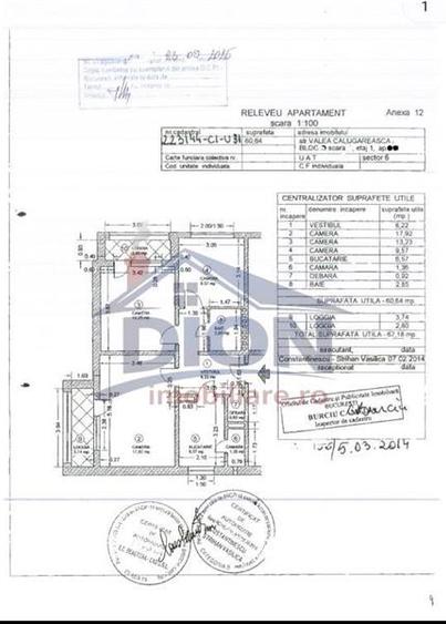 Apartament cu 3 camere decomandat în Drumul Taberei