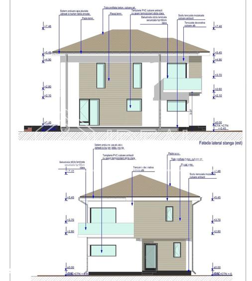 Casă cu 5 camere cu Teren 500 Mp în Central