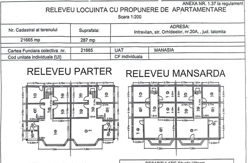 Casă cu 4 camere în Manasia