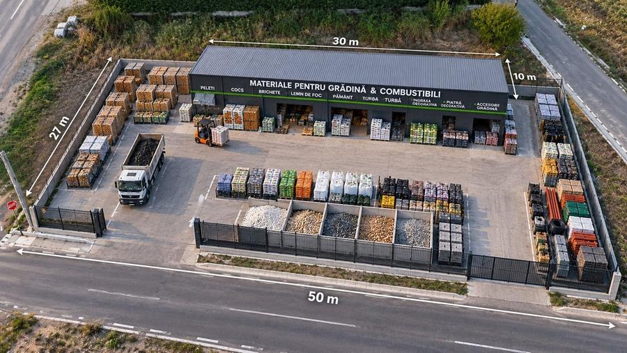 Spațiu comercial, în Mândrești-Munteni