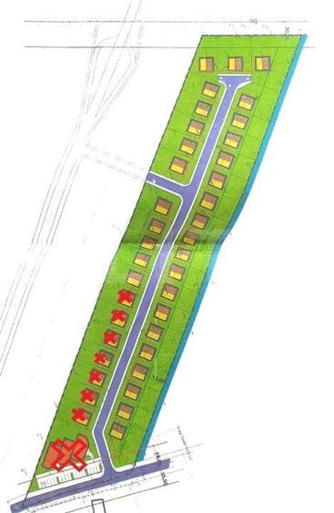 Teren Construcții intravilan de 475 mp, în Stupini