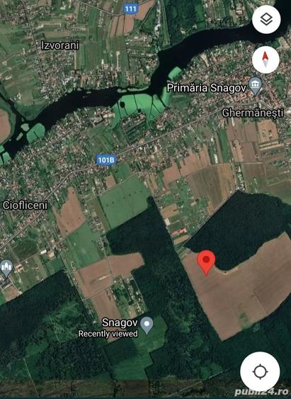 Teren de 4220 mp, în Ghermănești