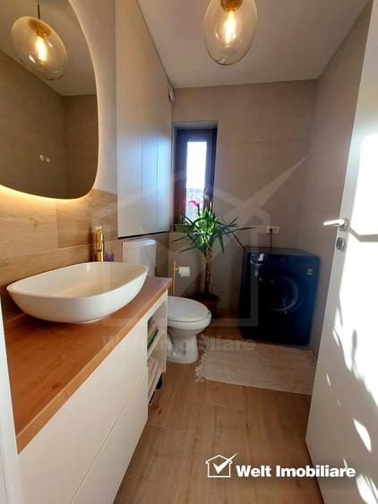 Apartament cu 3 camere semidecomandat, mobilat în Borhanci
