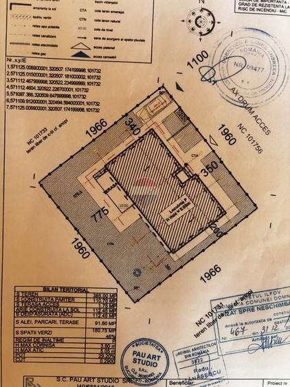 Teren Construcții intravilan de 368 mp, în Țegheș