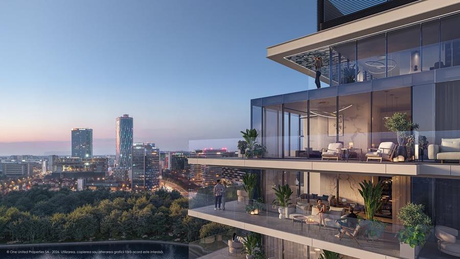 2 Bedroom Apartment for Sale // ONE Floreasca Sunset - 3