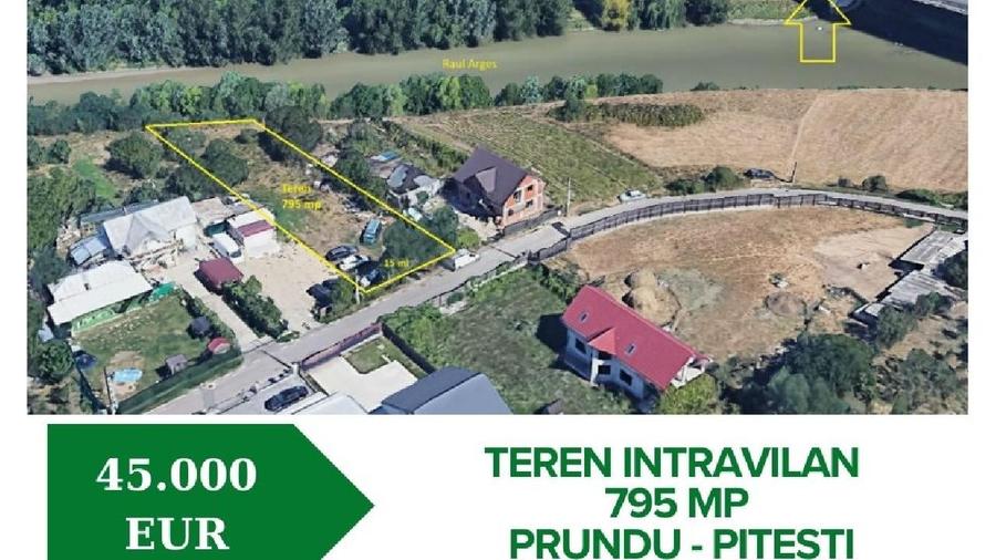 Teren Construcții intravilan de 795 mp, în Est
