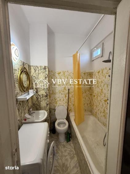 Garsonieră decomandată în Cișmigiu