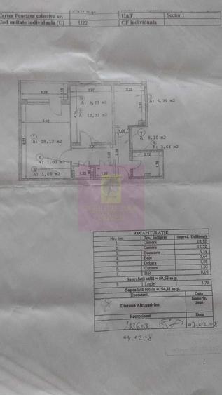 Apartament cu 2 camere decomandat în Domenii